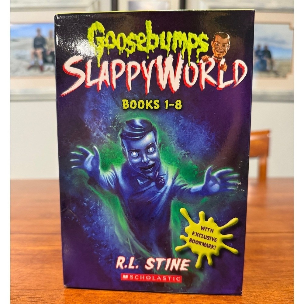 Goosebumps SlappyWorld Books 1-8 Collection by R.L. Stine Scholastic Teen Kids